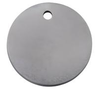RedDingo Titan Dog Tag Circle Customizable For Dogs Engraving Possible