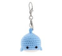 reddipus Funny Crochet Keychain, Emotional Support Handmade Knitting Keychain Gift Wallet Purse Keyring Accessories, Multi, Regular