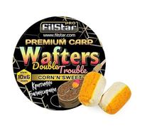 REDDIX Fishing Wafters, Multi-colour, Premium Carp Course Feeder Flaoting Bait, Floating Double Trouble Wafters (Corn'N'Sweet)