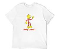 Reddy Kilowatt Electric Servant Mens T-Shirt White S