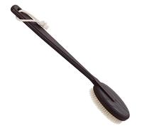 Redecker Back Brush Dark Wood 17.72" Bath Brush, Gentle Cleansing, Personal Care