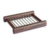 Redecker Soap Tray ThermoWood/Stainless Steel