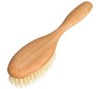 REDECKER Tampico Fiber Hairbrush with Oiled Beechwood Handle, 8 inches - Natural Bristle Hair Brush Vegan - Natural Fiber Hair Brush - Wooden Hairbrush Soft Bristles