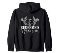 Redeemed By God's Grace Zip Hoodie