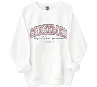 Redeemed By His Grace Sweatshirt, By His Grace Shirt, Redeemed Sweatshirts Women Man White