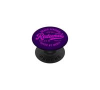 Redeemed Christian Faith Varsity Grace Design PopSockets Adhesive PopGrip