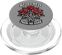 Redeemed From The Dark By Grace Punk Vintage Christian Emo PopSockets PopGrip for MagSafe