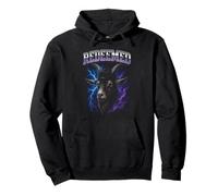 Redeemed Funny Goat Cringy Meme Overloaded Christian Pullover Hoodie