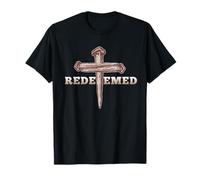 Redeemed Jesus Cross The Way The Truth The Life God Bless T-Shirt