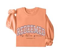 Redeemed Sweatshirt Christian God Redeemed By His Grace Shirt Unisex