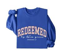 Redeemed Sweatshirt Christian God Redeemed By His Grace Shirt Unisex