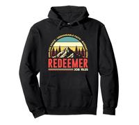 REDEEMER JOB 19:25 BIBLE CHRISTIAN Pullover Hoodie