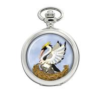 Redeemer the Pelican in Her Piety Pocket Watch