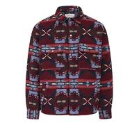 Redefined Rebel Men's rramar Jacket, Red Aztec, L
