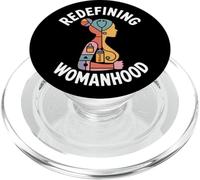 Redefining Womanhood Women Empowerment Women's Equality PopSockets PopGrip for MagSafe