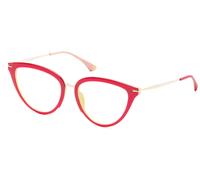 Redele PAULA Men's Glasses, Red, Size 53