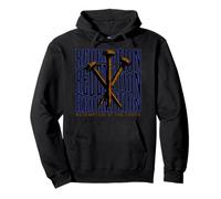 Redemption at the Cross Three Nails Christian Design Pullover Hoodie