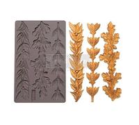 Redesign with Prima 655350654665 Louelle Borders Clay, Soap Making Molds, Pottery & Modelling Clays, 5 x 8 x 8 mm