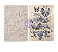 Redesign with Prima Clay, Soap Making Molds,Pottery & Modeling Clays, Amun and Bast, 5"x8"x8mm