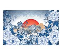 Redesign with Prima, Redesign Decoupage Decor Tissue Paper Skull Chinoiserie,1 Sheet (19"x30") Redesign Tissue Decoupage Paper 655350654313