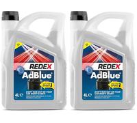 Redex AdBlue Additive 4L, AdBlue With Easy-Pour Spout, Reduces NOX Emissions, Quick & Easy Filling, Keep Spare In Boot, Premium Quality AdBlue Diesel Exhaust Fluid, No-Spill Bottle, 4 Litres