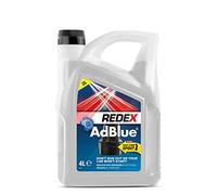 Redex AdBlue Additive 4L, AdBlue With Easy-Pour Spout, Reduces NOX Emissions, Quick & Easy Filling, Keep Spare In Boot, Premium Quality AdBlue Diesel Exhaust Fluid, No-Spill Bottle, 4 Litres