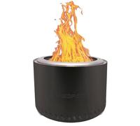 RedFire Matt Black Fire Pit Volcano Pellet Stylish Outdoor Fireplace XL 49.5cm RedFire Black