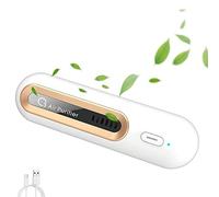 REDGO USB Mini Fridge Deodorizer, Car Air Fresheners & Electric Ozone Generators Rechargeable Fridge Air Purifier, Portable Refrigerator Odor Absorber for Fridge, Shoe Closet, Wardrobe,Car