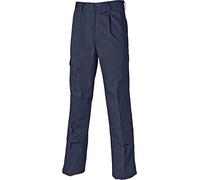 Redhawk Super Work Trousers in Hard Wearing Polyester/Cotton, 32" Waist, 31" Regular Leg, Navy, Pair