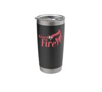 Redhead Kissed By Fire Stainless Steel Insulated Tumbler