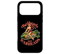 Redheads Not Warheads | Peace Retro Vintage Sexy Pin Up Girl Case for iPhone 17 Pro Max