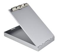Redi-Rite Saunders Silver Memo Size Aluminum Storage Clipboard with 1 Inch Storage Compartment and Self Locking Latch - Form Holder Perfect for Contractors, Truckers, and Office Use