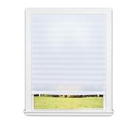 Redi Shade No Tools Original Light Filtering Pleated Fabric Shade White, 36 in x 72 in, 2 Pack