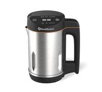 Rediffusion 3-in-1 Soup Maker, Smoothie Blender & Jam Maker, 1.6L, Easy Read Angled Digital Display, Auto-Stir & Overspill Sensor, Makes 4-6 Portions of Soup, Easy Clean, 1000W, Black - REDSM003B