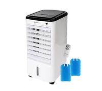 Rediffusion Air Cooler, 4L, Portable, 3in1 Functionality, 65dB Noise Level, 12Hr Digital Timer, 3 Speed, 45° Oscillation, Compact Design, Energy Efficient Cooling for Home & Office, White - REDNDY-CL2