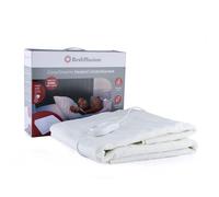 Rediffusion CosyDreams Electric Underblanket, King Bed, Fitted Heated, 3 Heat Settings, Machine Washable, Overheat Protection, 1.8M Cable Length, Easy Fit Design, 120W - RED165137W, White
