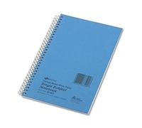 Rediform National Kolor Kraft Cover Notebook, College Ruled, Blue, 1 Subject, 7.75" x 5", 80 Sheets (33502)
