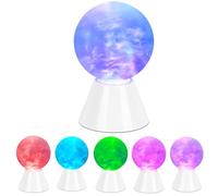 REDIGPLE LED Spherical Color Changing lamp, Spherical Flashing Decorative Light,Unique Spherical Design Fills Colorful Night Lights with Love, Best Children, Couples, Family Gifts (Clouds and Mists)