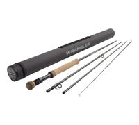 Redington Wrangler Fly Fishing Rod, 4-Piece Fly Rod, Durable Nylon Travel Tube, 5WT 9'0"