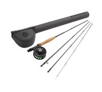 Redington Wrangler Trout Fly Fishing Kit, 5 Weight 9 Foot Rod, Crosswater Reel, Fly Line, Leader, & Carrying Case
