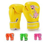 Redipo Kids Boxing Gloves for Boys and Girls, Youth Boxing Training Gloves for Kids 3-15, 4&6OZ Punching Bag Kickboxing Thai Mitts MMA Training Sparring Gloves
