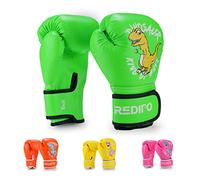 Redipo Kids Boxing Gloves for Boys and Girls, Youth Boxing Training Gloves for Kids 3-15, 4&6OZ Punching Bag Kickboxing Thai Mitts MMA Training Sparring Gloves