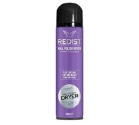 Redist Nail Polish Dryer Spray 300ml | Quick Dry Nail Spray for Faster Manicure | Smudge Resistant & Long Lasting Varnish Fix | Easy to Use Professional Nail Dryer Spray | Salon Quality Manicure