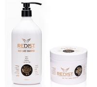 Redist Professional 12-in-1 Hair Care Set | Expert Shampoo 1000ml + Hair Mask 475ml | Smoothness, Moisturising, Detangling, Shine, Color Protection | All Hair Types, Daily Use