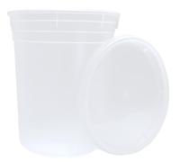 Reditainer Deli Food Storage Containers with Lid, 32-Ounce, 24-Pack