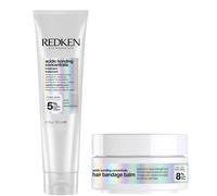 Redken Acidic Bonding Concentrate Leave In Treatment 150ml & Redken Acidic Bonding Concentrate Hair Bandage Balm 75ml Bundle