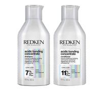 Redken Acidic Bonding Concentrate Shampoo 300Ml And Conditioner 300Ml Duo In Clear Clear One Size