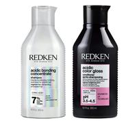 Redken Acidic Bonding Concentrate Shampoo Acidic Color Gloss Conditioner Duo - 300 ml