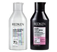 Redken Acidic Bonding Concentrate Shampoo & Acidic Colour Gloss Conditioner Duo 2 x 300ml