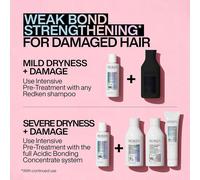 REDKEN Acidic Bonding Concentrate Shampoo Sulphate Free for a Gentle Cleanse Strengthens Bonds Repairs Damage and Protects Colour Treated Hair 300ml
